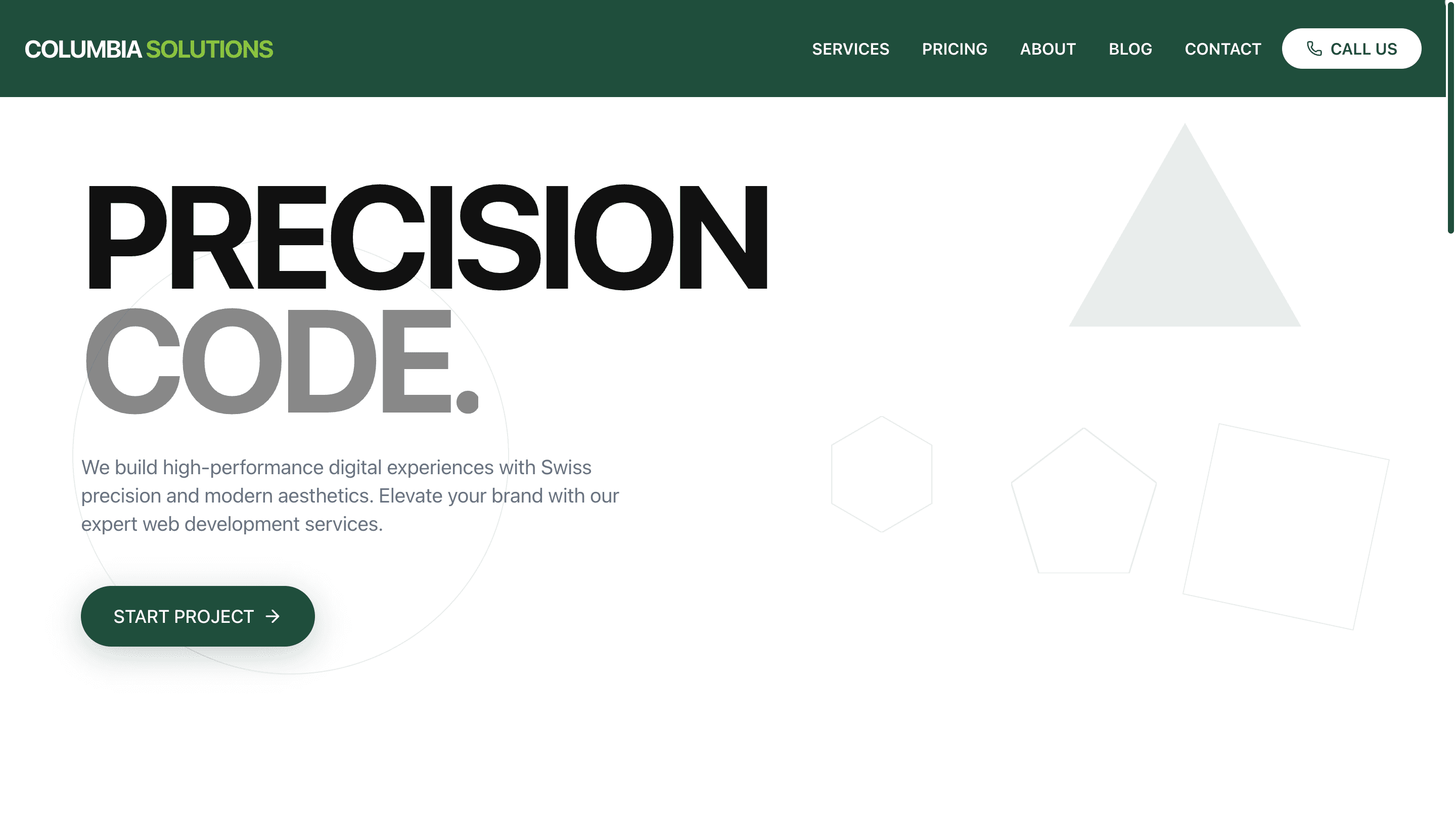 Columbia Solutions project preview