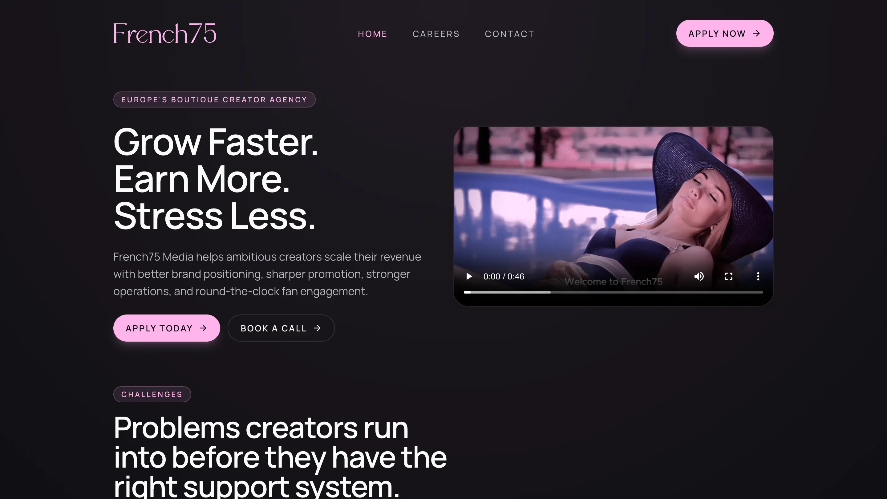 French75 project preview